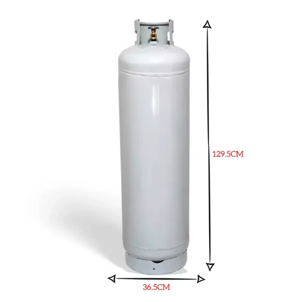 Cilindro de gas nuevo vacío 100lb