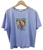 Camiseta sencilla con estampado, en colores pasteles