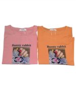 Camiseta sencilla con estampado, en colores pasteles - Image 3