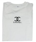 Camiseta con logo sencillo de Chanel, dos tipos de diseño - Image 2
