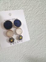 Tres pares de aretes - Image 3