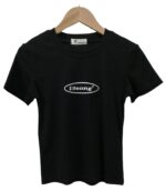 Camiseta con estampado "19 song", sencilla - Image 4