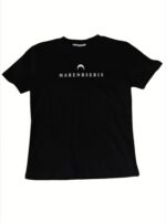 Camiseta con una semi luna y estampado "Marenserie"