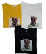 Camiseta con estampado sencillo, en colores pasteles - Image 2