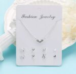 Conjunto de collar y 4 pares de aretes - Image 5