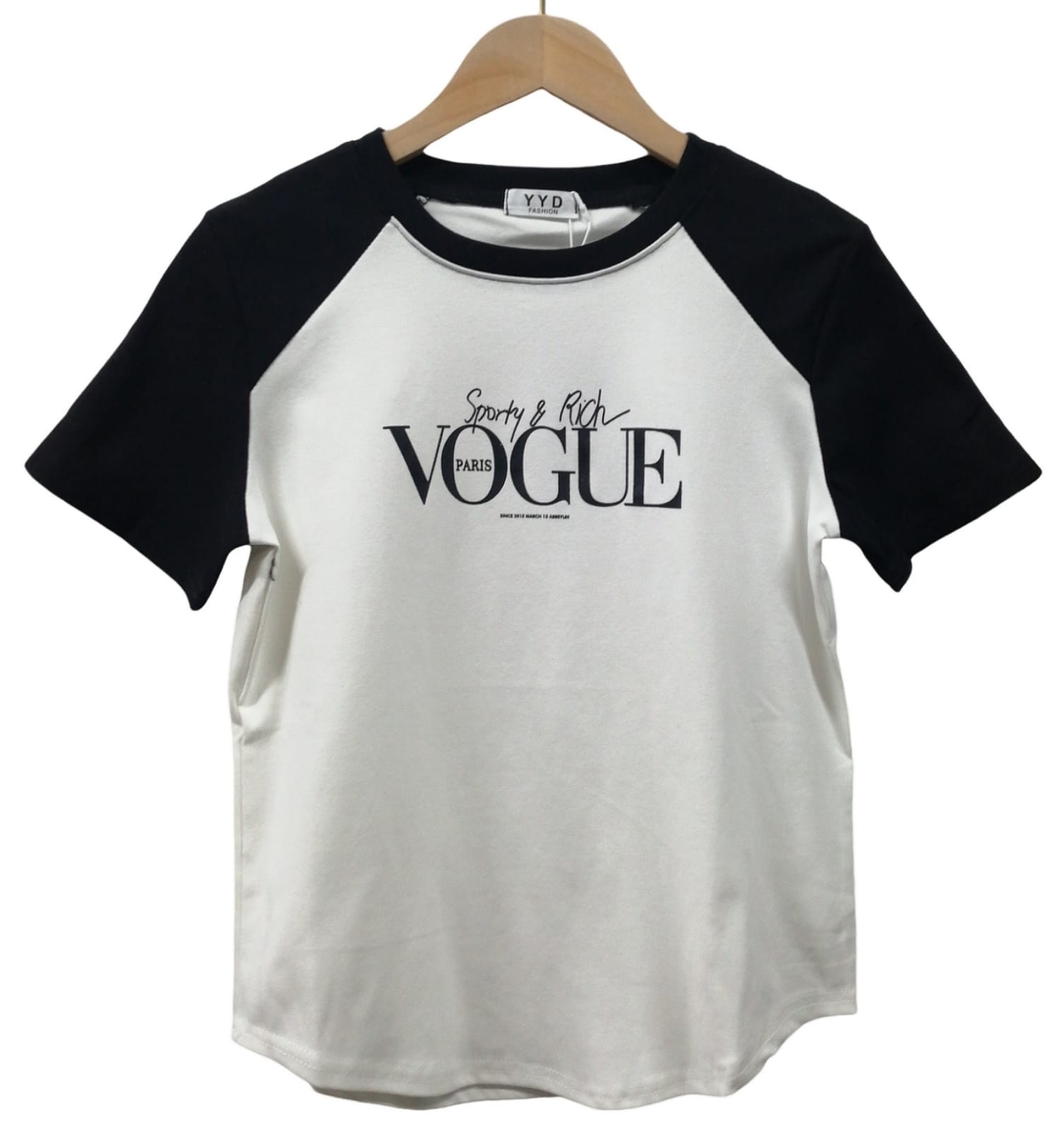 x Camiseta con estampado "Vogue" sencillo - Image 1