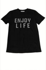 Camiseta con estampado "Enjoy life" - Image 2
