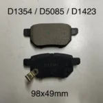 P.F. TRAS. TOY. YARIS 06-19 COROLLA 07-19 ALTEZZA 06-19 SUZ. SWIFT 14 R/ D1354 SMR658 D1423 04466-12130/04466-47020