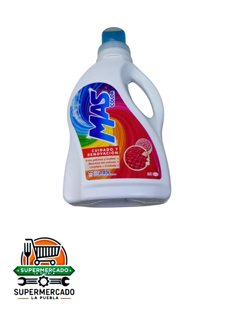 WhatsApp Image 2025-12-03 at 17.59.52 Detergente líquido más color cuidado y renovación 1.83L - Image 1