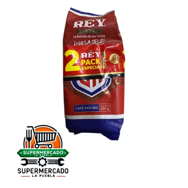 2Pack café rey selecto molido 250g