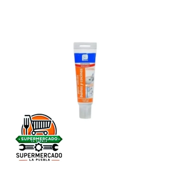 Silicon transparente para baños y cocinas 125ml pennsylvania