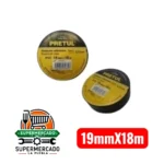 Tape eléctrico negro Pretul 3/4¨ x 18 metros