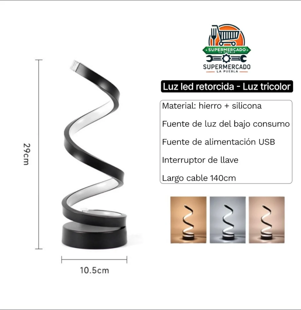 WhatsApp Image 2026-01-20 at 11.28.21 Lampara de mesa en forma de serpiente - Image 1