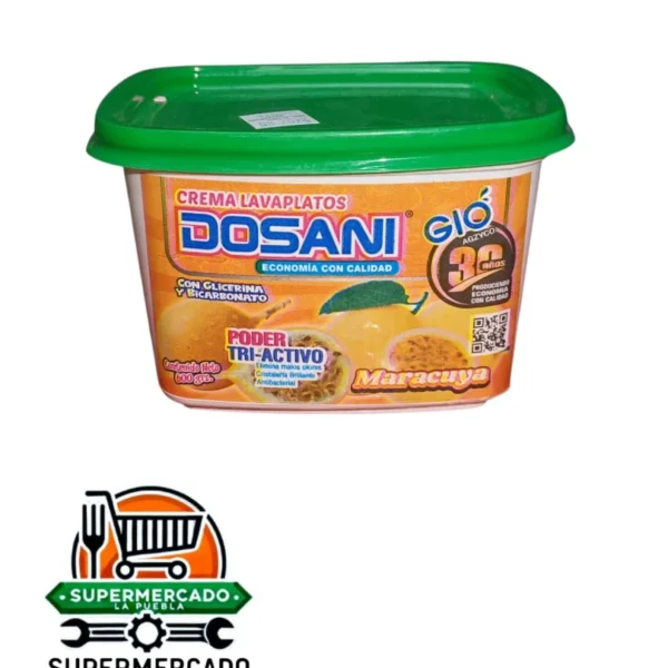Jabón lavaplatos Dosani maracuyá 600g