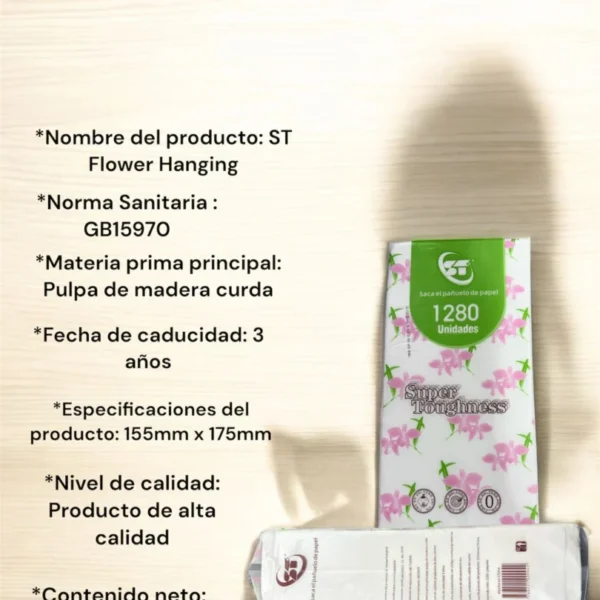 Bulto 20 paquetes Servilletas pañuelo de papel super toughness 1280 unidades