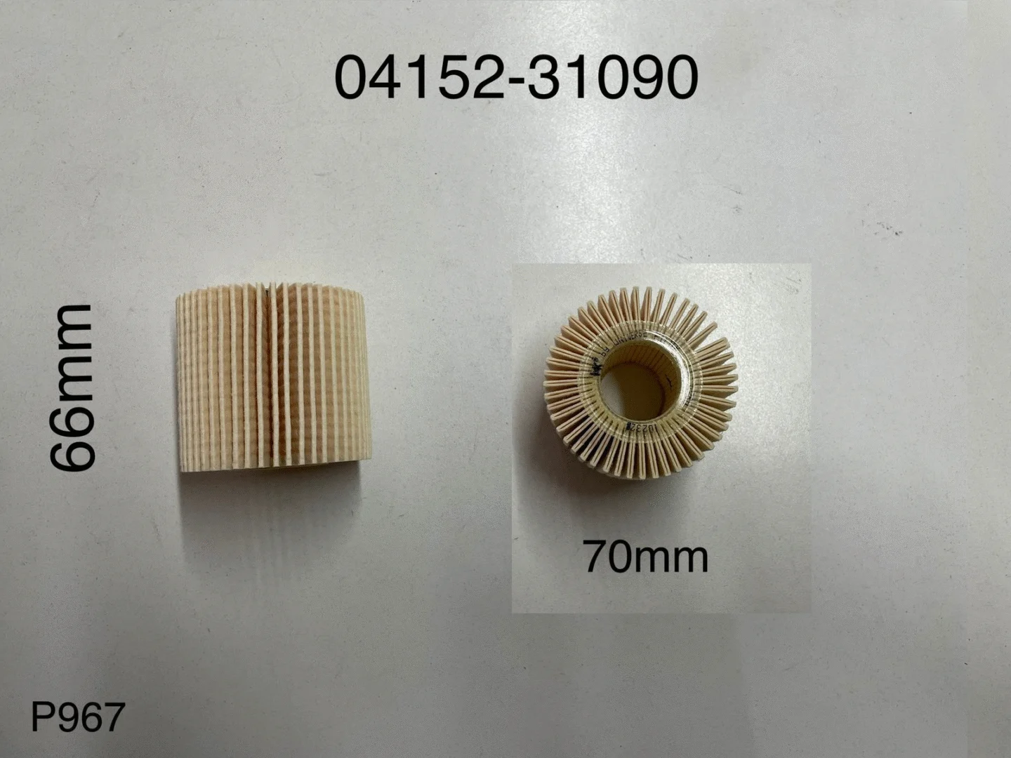 04152-31090 - THE879 FILTRO DE ACEITE MULT TOY. RAV4 10-14 V6 3.5 07-11 THE879 04152-31090 P967 J-760/04152-YZZA1/ CH9972/ HU7019Z/57047/ SOF-7-2408 - Image 1