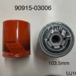 FILTRO DE ACEITE TOY. COASTER/PRADO 07(LFP5971/TH10217B/LF3/UJ1009 /90915-03006/90915-30002/