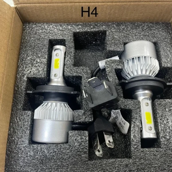 Bombillo LED para carro H4 8000LM - 6000K M2S