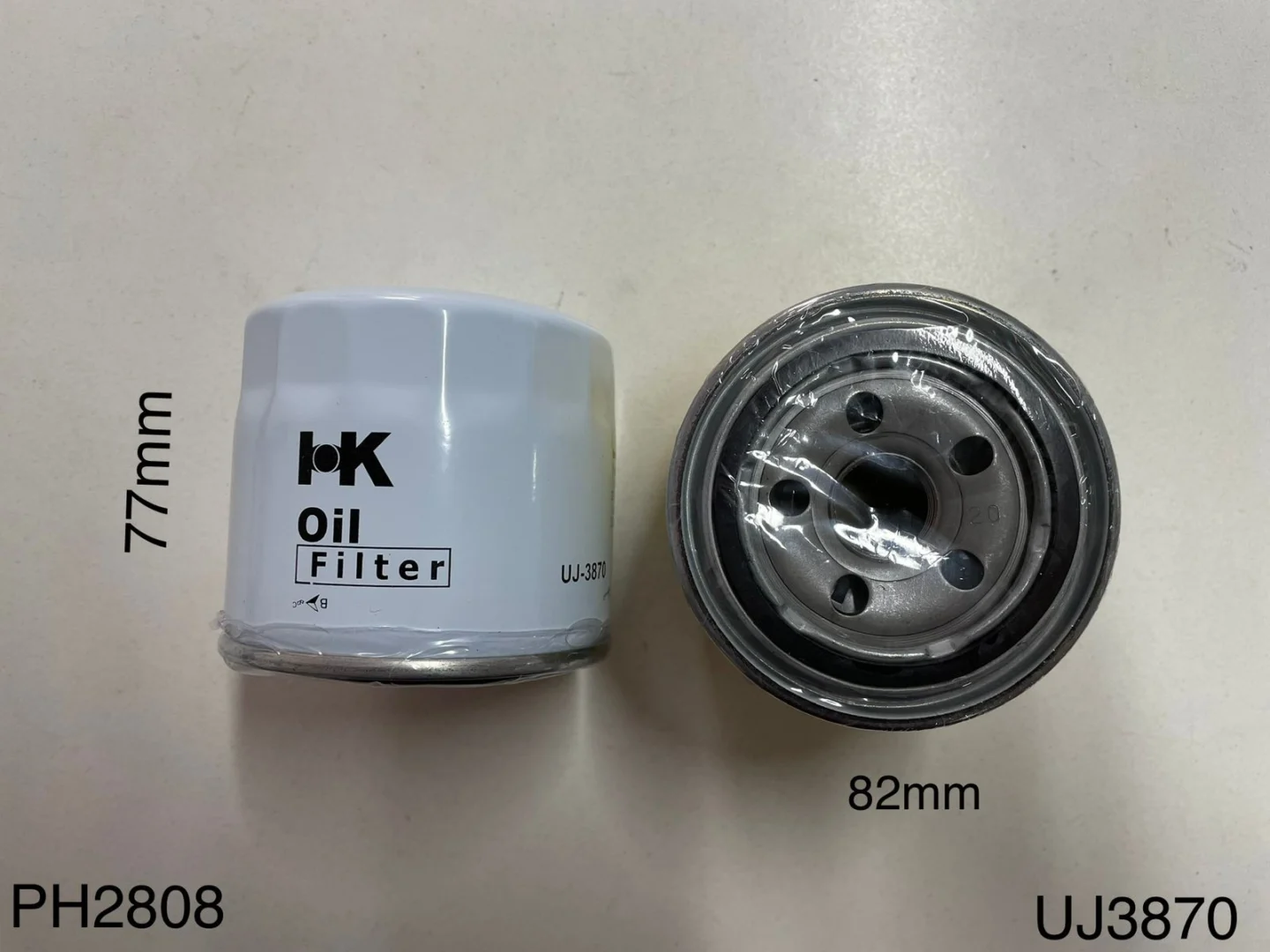 PH2808 FILTRO DE ACEITE PH2808 (W-3593/PH3593/C1002/UJ-3870)PH6811/26300-35501/MD352626/MD360935/MZ690115/MD356000/MD325714/MD135737/MD031805/MD322508MD030795/MD365876/MD136466/MD332687/26300-35056/35502/35500/MD348631 - Image 1