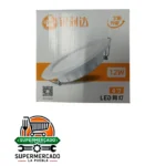 LAMPARA LED 12W EMPOTRAR 4¨ 6500K