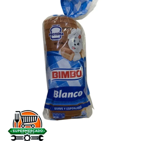 PAN CUADRADO BIMBO BLANCO G 580G