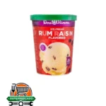 Helado ron con pasas Dos Pinos 499g