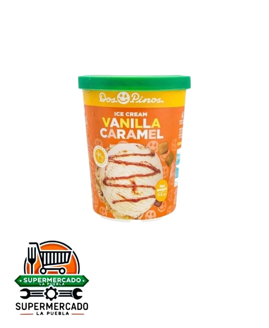 WhatsApp Image 2026-02-13 at 21.06.11 Helado vainilla caramelo Dos Pinos 499g - Image 1
