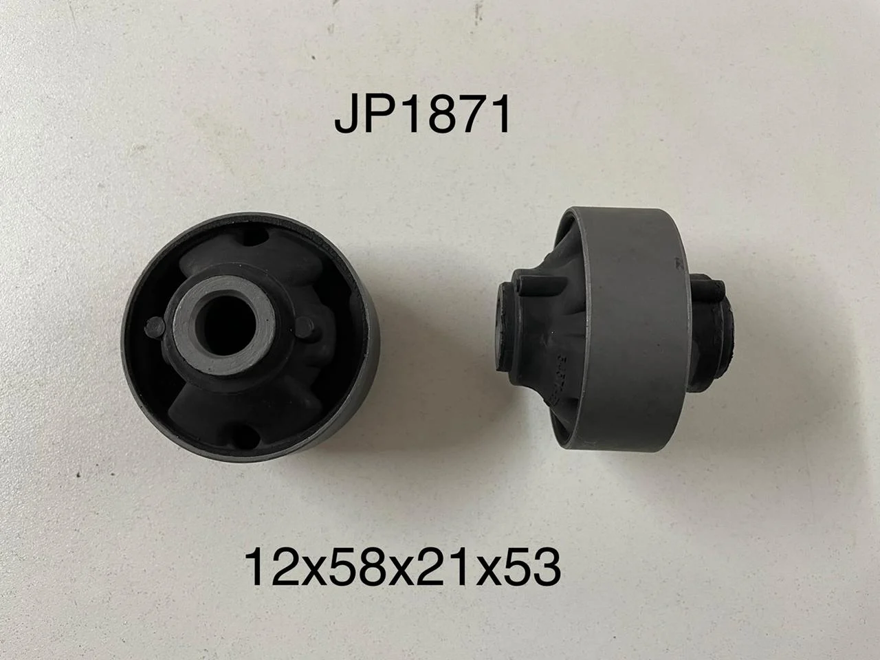 JP1871 BUSH. PUNTA TIJE. DEL. NIS. TIIDA/X-TRAIL 06-19 VERSA 06-11 MICRA/ QASHQAI/ SENTRA 15- M-12X58X53)12X58X21X53 1416009 / 54570-EE500/54570-1JY0A/54500-4CA2A - Image 1