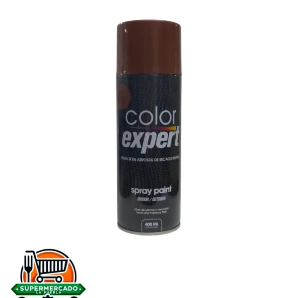 Pintura en spray cafe anti oxidante #142 Color expert 400ml