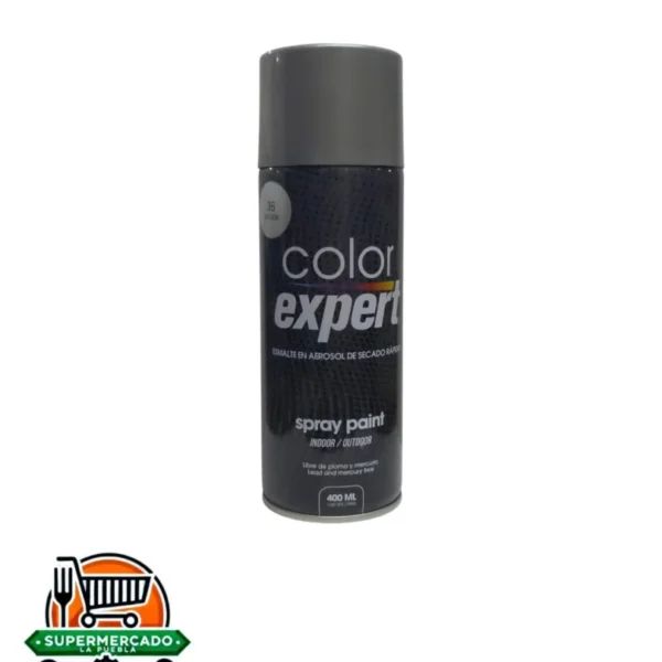 Pintura en spray plateado #36 Color expert 400ml