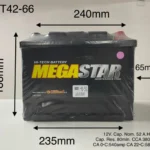 Batería mega star 42-66 1600cc/2000cc