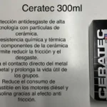 LIQUI MOLY ADITIVO PARA ACEITE PROTECCION ANTIDESGASTE (CON CERAMICA) P/MOTORES CERATEC (300ML) 527056-3721
