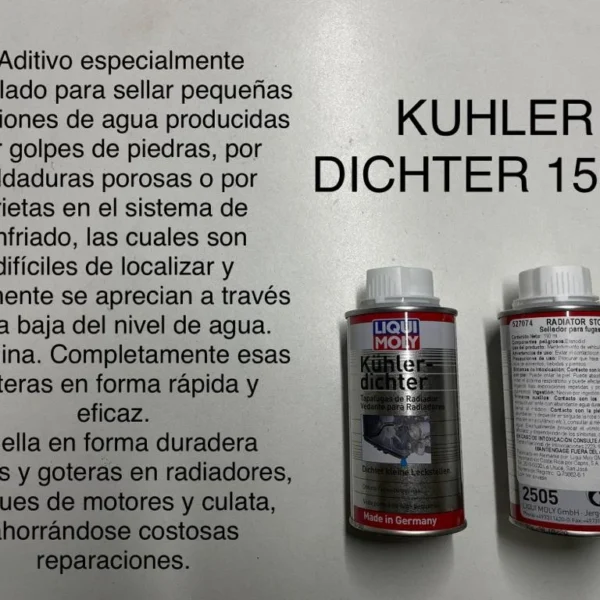 L.M. LIQUIDO TAPA FUGAS PARA RADIADOR (150ML) 527074-2505