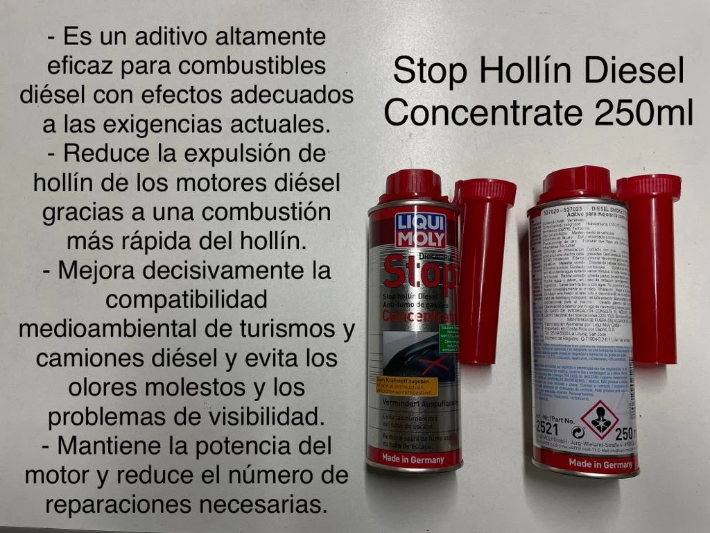 STOP HOLLIN DIESEL CONCENTRATE 250ML L.M. DIESEL RUSS STOP (C) ADITIVO ACELERADOR DE COMBUSTION DE HOLLIN PARA DIESEL (250ML) 527020-2521 - Image 1