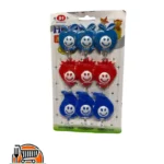 Ganchos plásticos para colgar 9pcs