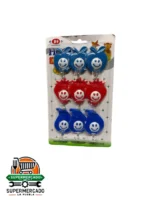 Ganchos plásticos para colgar 9pcs