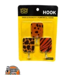 Ganchos plásticos hook piel de puma 3pcs