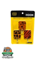 Ganchos plásticos hook piel de puma 3pcs