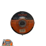 Disco abrasivo para pulir metal 4¨ 1/2 x 1/4¨ Truper