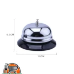 Timbre de mostrador cromado