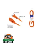 Extensión Electrica anaranjada 5M volteck