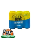 6Pack Cerveza Imperial light 473ml