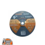 Disco abrasivo para corte grueso metal 9" 7/8 x 1/8" Truper