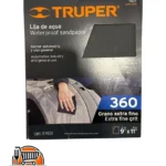 Lija de agua para metal #360 Truper