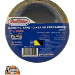 Cinta reflectiva amarillo y negro 2¨  x 16.5mtrs H03047 BESTVALUE