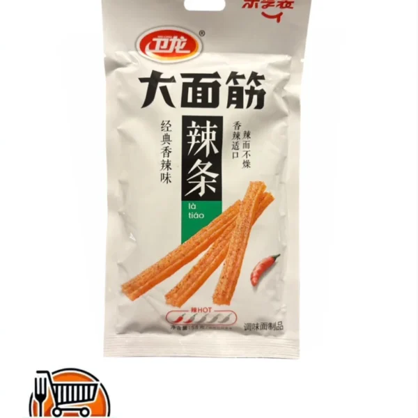 Tiras picantes y sabrosas sabor original 58g Wei Long
