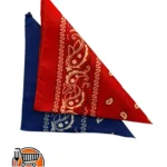 Pañuelo Rojo - Azul