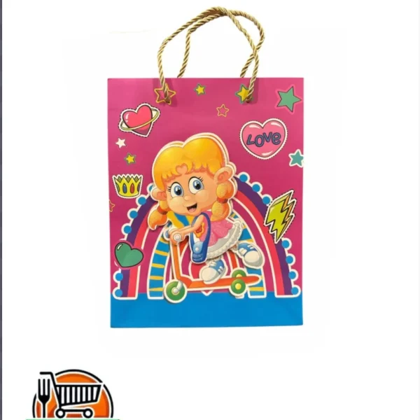 Bolsa de Regalo Para Niña 3D Pequeña