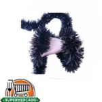 Guirnalda negra colgante 2 metros 9cm ancho