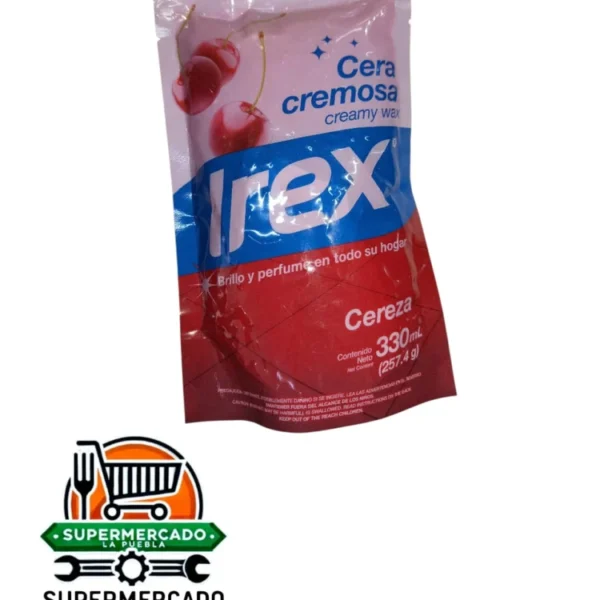 Cera cremosa roja Irex 330mL